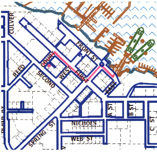 Map of Directions to San Juan Law's Office